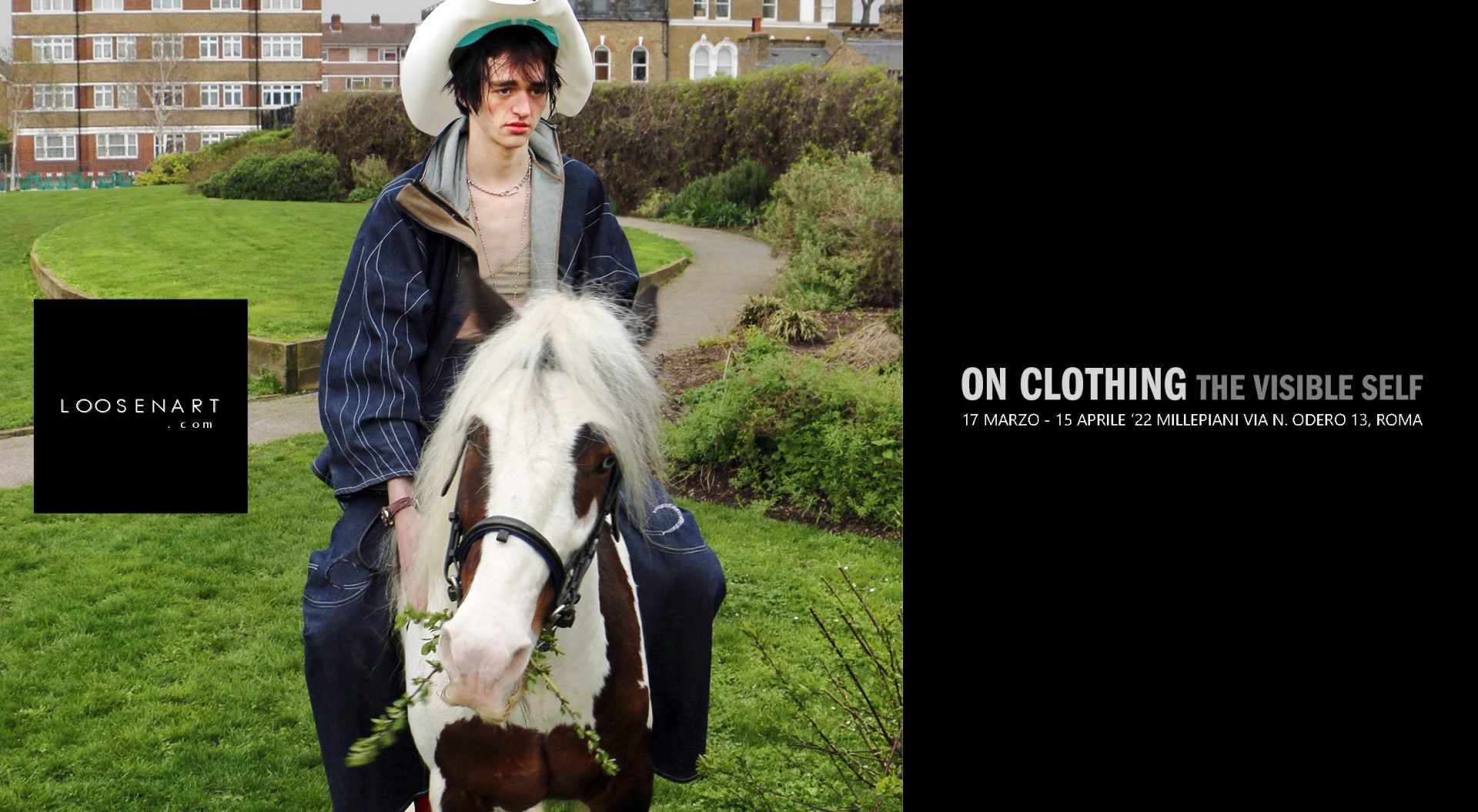 Riding.Vision on the cover of new art show in Rome, Italy