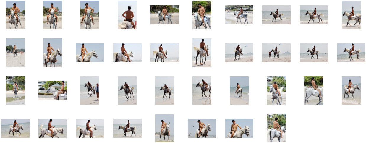 Leon in Brown Sprinter Shorts Riding with Saddle on White Arabian, Part 1 - Riding.Vision