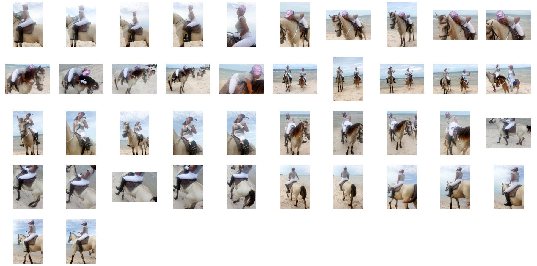 Titaporn Riding with Saddle on Buckskin Horse, Part 3 - Riding.Vision