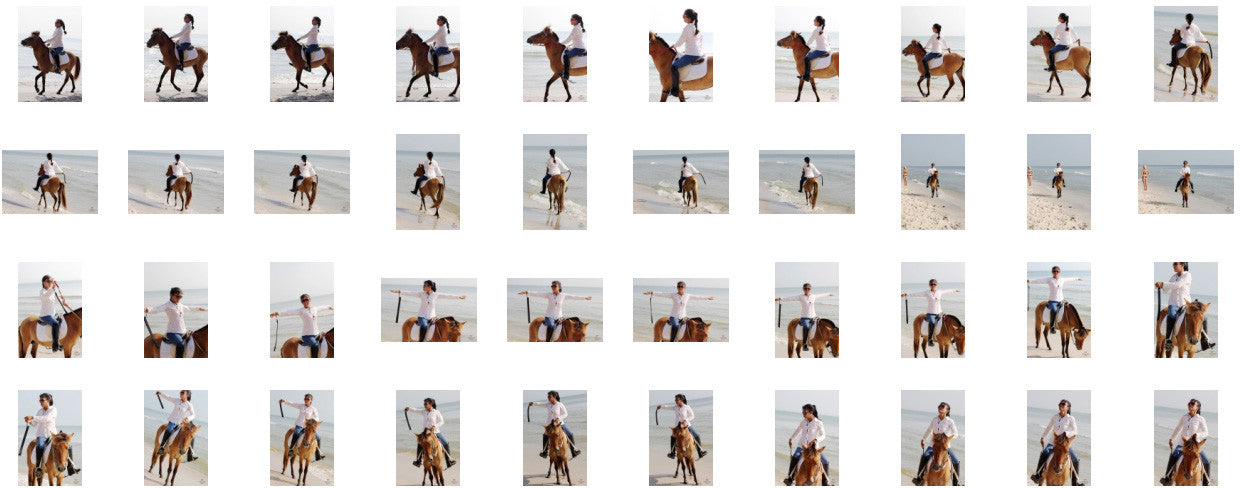 KaZaa in Ridingboots Riding with Saddle on Golden Pony, Part 3 - Riding.Vision