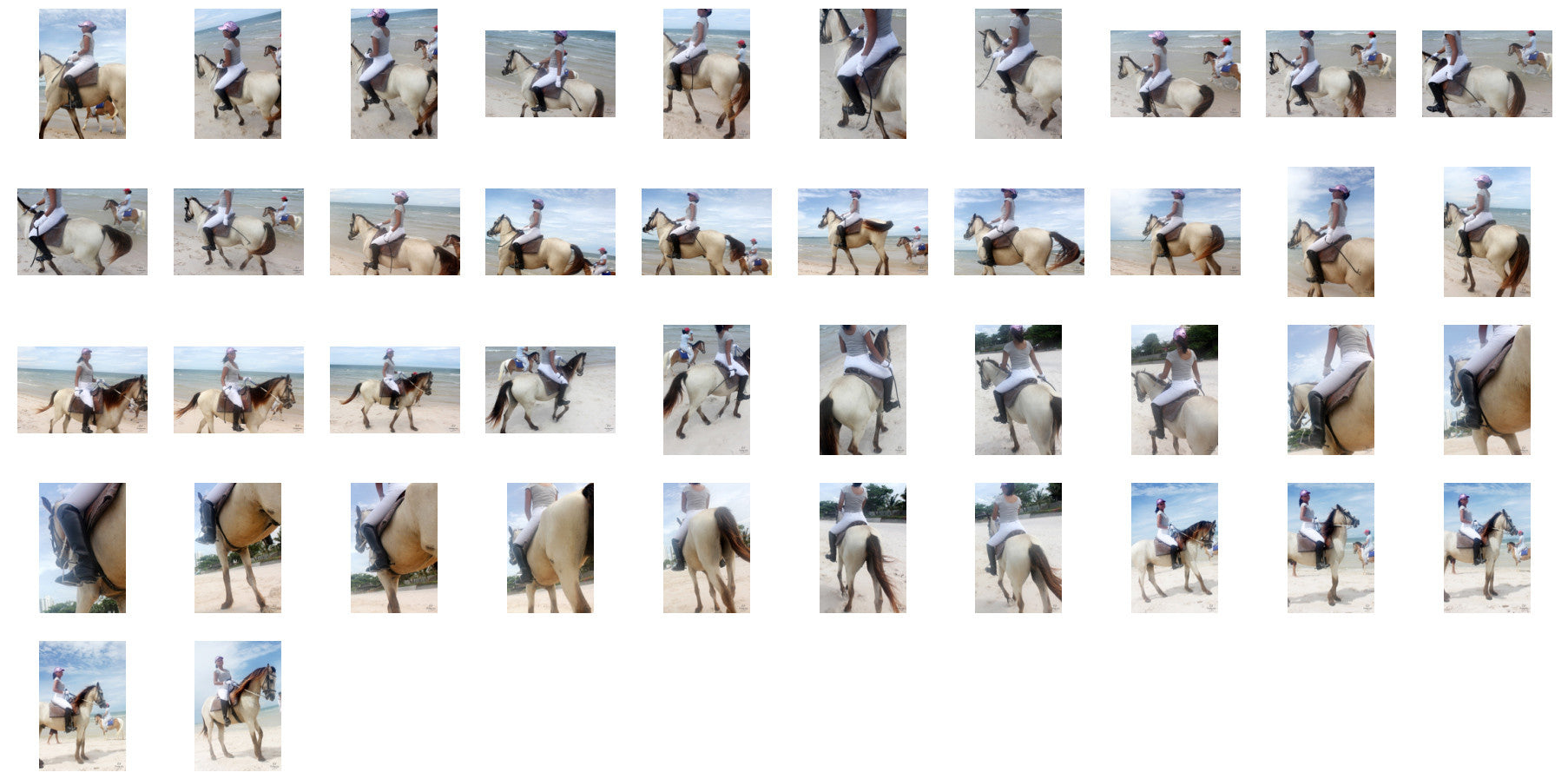 Titaporn Riding with Saddle on Buckskin Horse, Part 4 - Riding.Vision