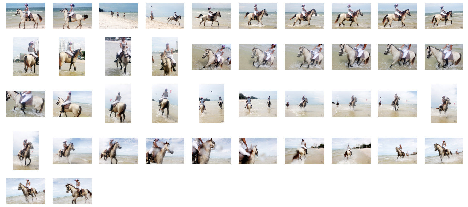 Titaporn Riding with Saddle on Buckskin Horse, Part 7 - Riding.Vision