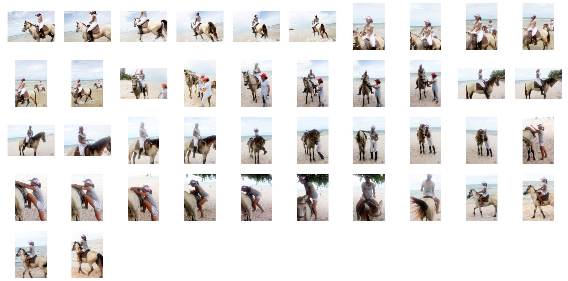 Titaporn Riding with Saddle on Buckskin Horse, Part 7 - Riding.Vision