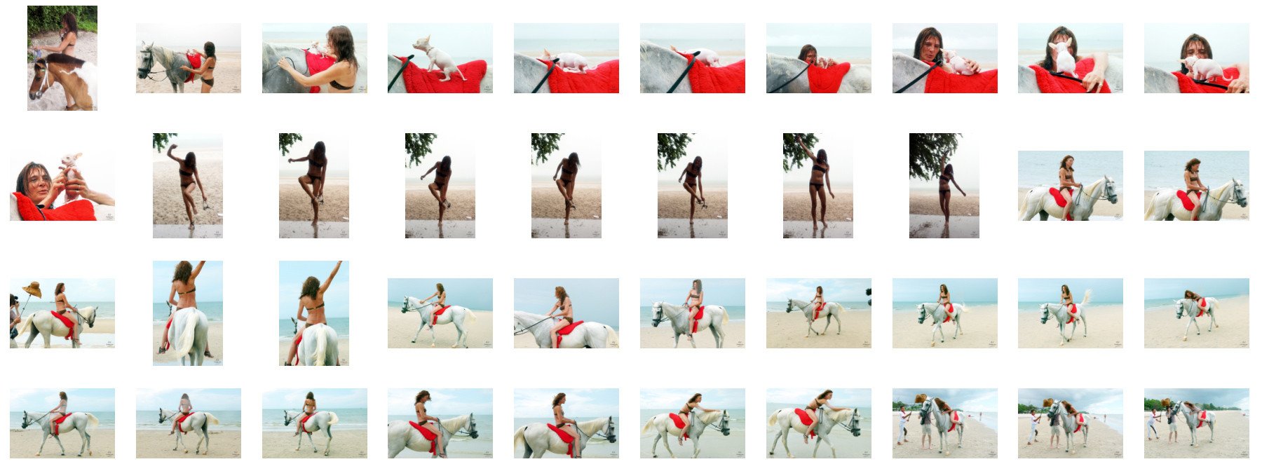 Claire in Bikini Riding Bareback on White Arabian Horse, Part 7 - Riding.Vision