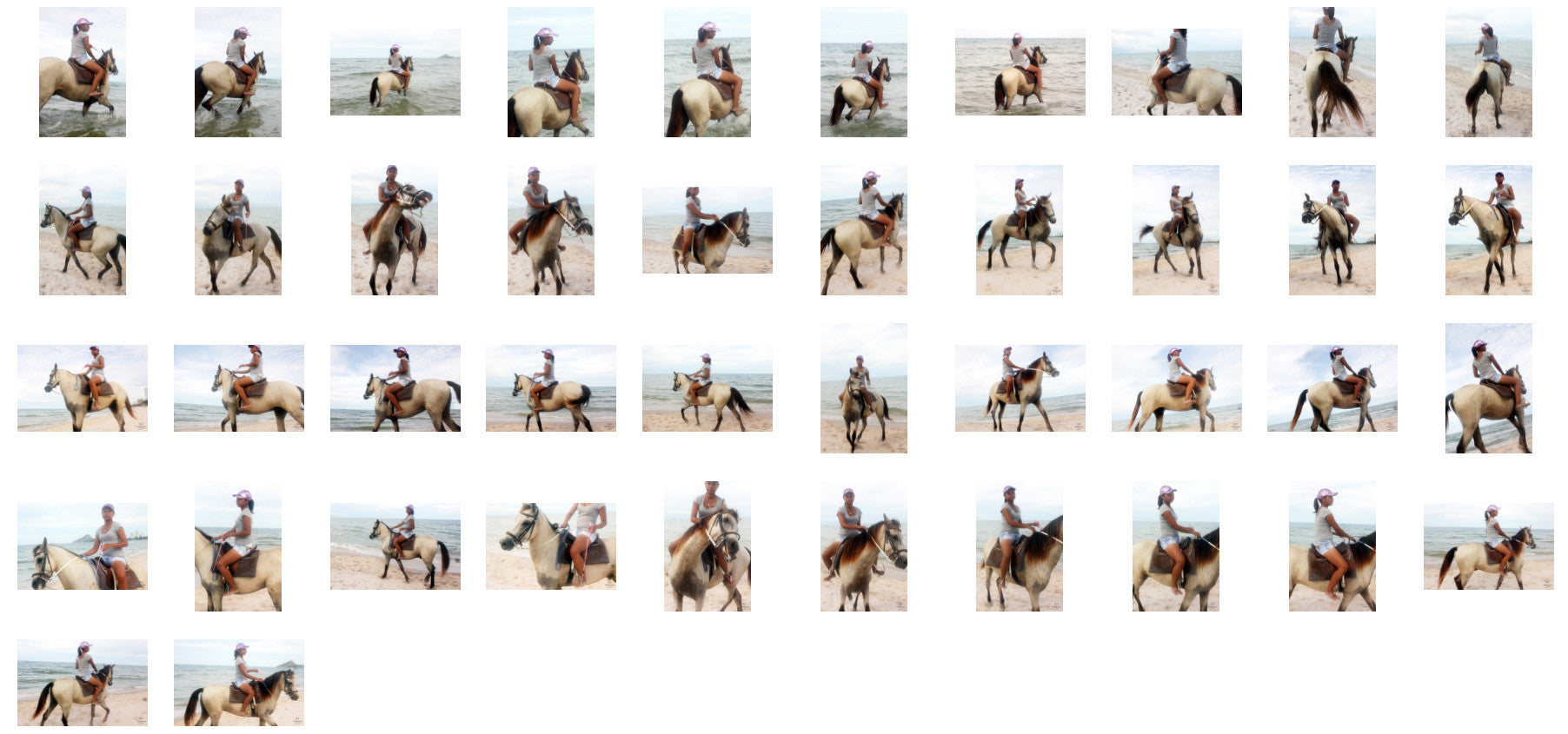 Titaporn Riding with Saddle on Buckskin Horse, Part 9 - Riding.Vision