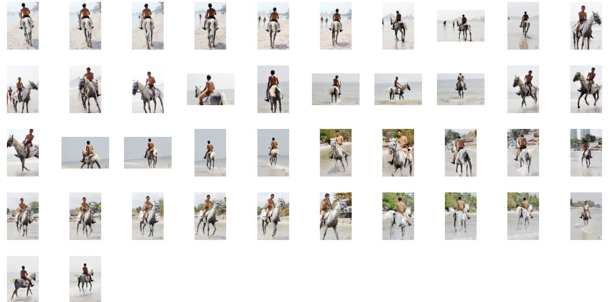 Kai in Brown Sprinter Shorts Riding with Saddle on White Arabian, Part 1 - Riding.Vision