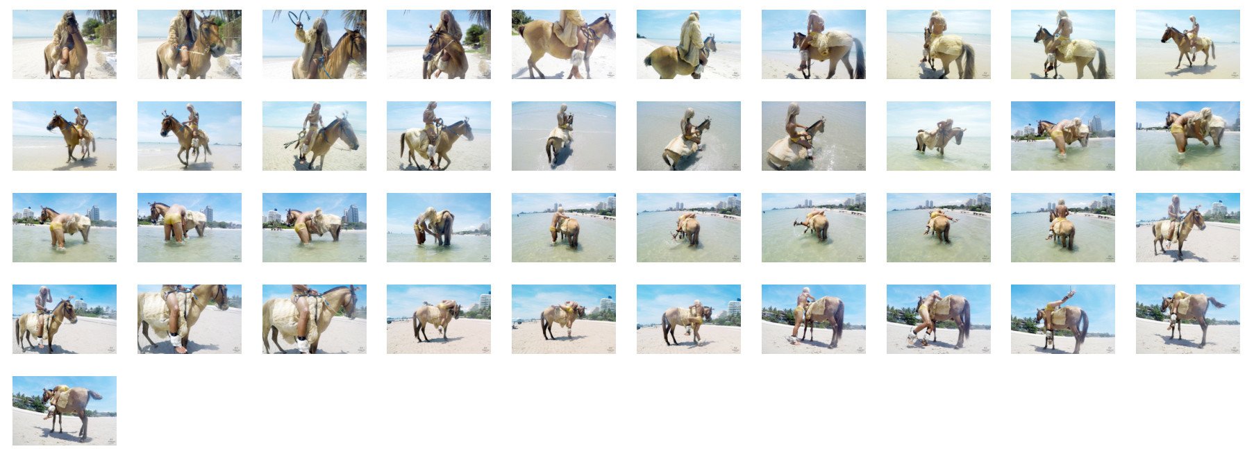 David in Fur Coat Riding Bareback on Golden Pony, Part 1 - Riding.Vision