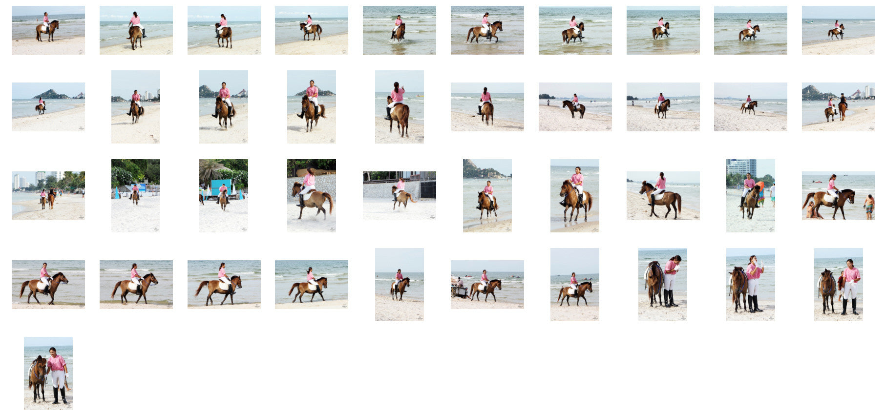 Nam in Jodhpurs and Giant Spurs Riding with Saddle on Golden Pony - Riding.Vision
