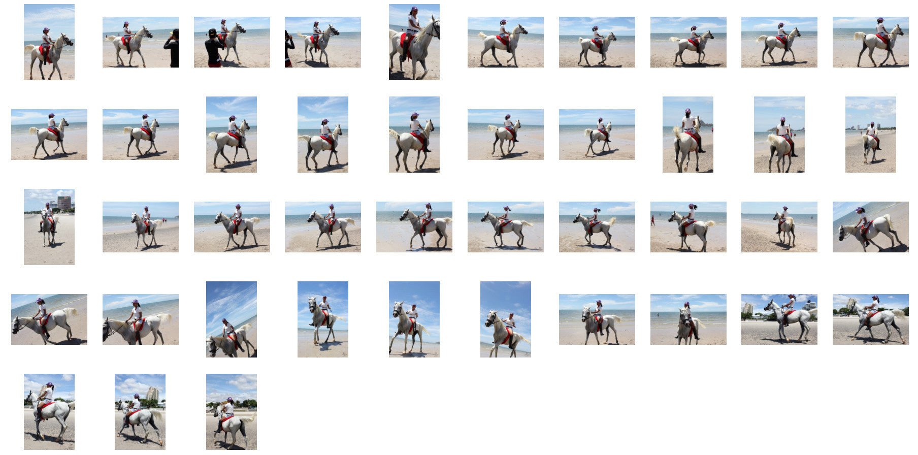 Titaporn in Hotpants and Ridingboots Riding Bareback on Arabian Horse, Part 2 - Riding.Vision
