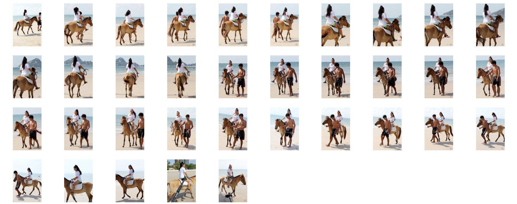 Araya in Bikini Riding with Saddle on Golden Pony, Part 2 - Riding.Vision