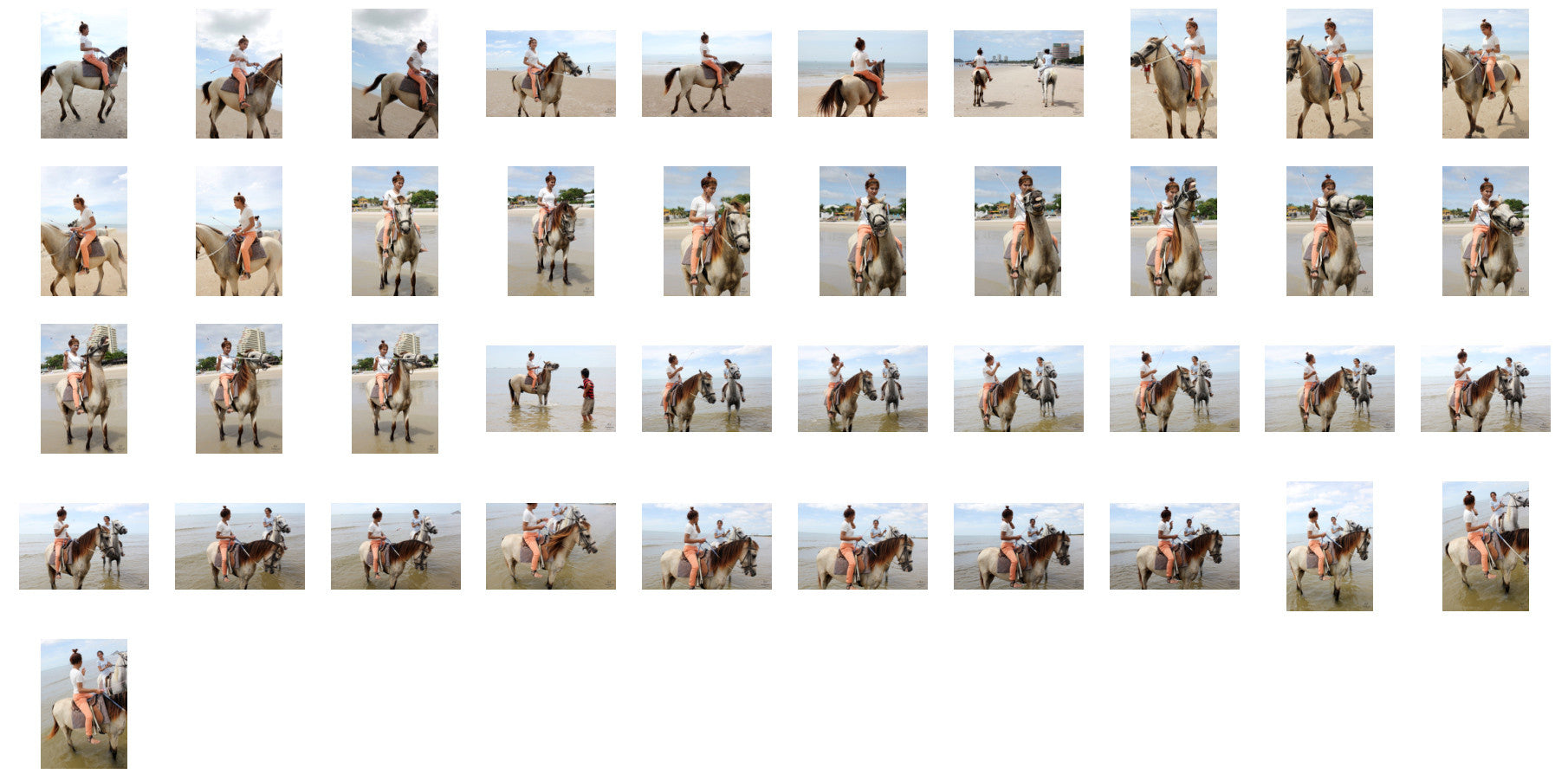 Suporn in Jodhpurs Riding with Saddle on Buckskin Horse, Part 2 - Riding.Vision