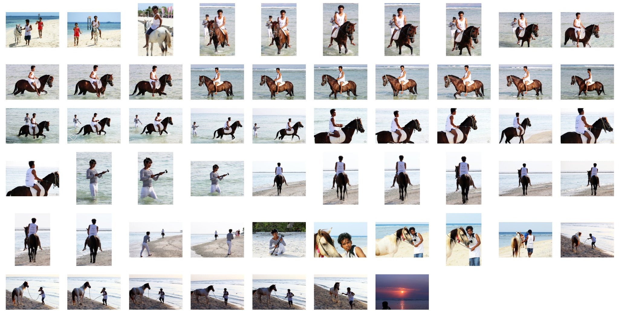 Rimbo Riding on Brown Pony, Part 2 - Riding.Vision