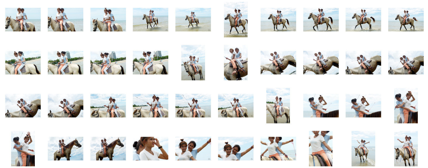 Som and Suporn in Jodhpurs Riding DOUBLE with Saddle on Horse, Part 3 - Riding.Vision