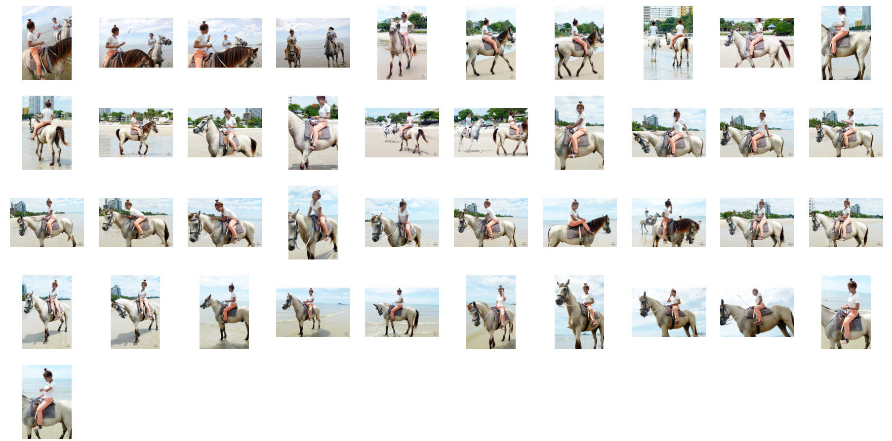 Suporn in Jodhpurs Riding with Saddle on Buckskin Horse, Part 3 - Riding.Vision