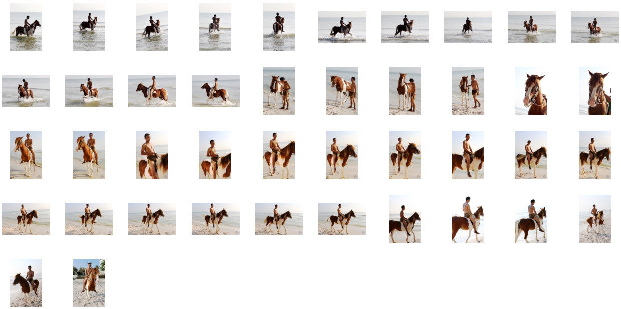 Kai in Brown Sprinter Shorts Riding Bareback on Brown-White Horse, Part 4 - Riding.Vision