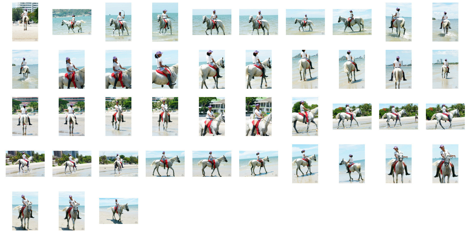 Titaporn in Hotpants and Ridingboots Riding Bareback on Arabian Horse, Part 4 - Riding.Vision