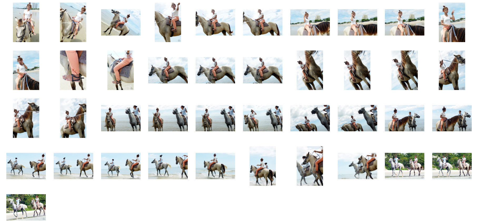 Suporn in Jodhpurs Riding with Saddle on Buckskin Horse, Part 4 - Riding.Vision
