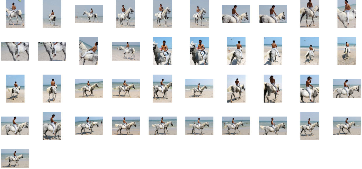 Kai in Jodhpurs Riding Bareback on White Arabian, Part 4 - Riding.Vision