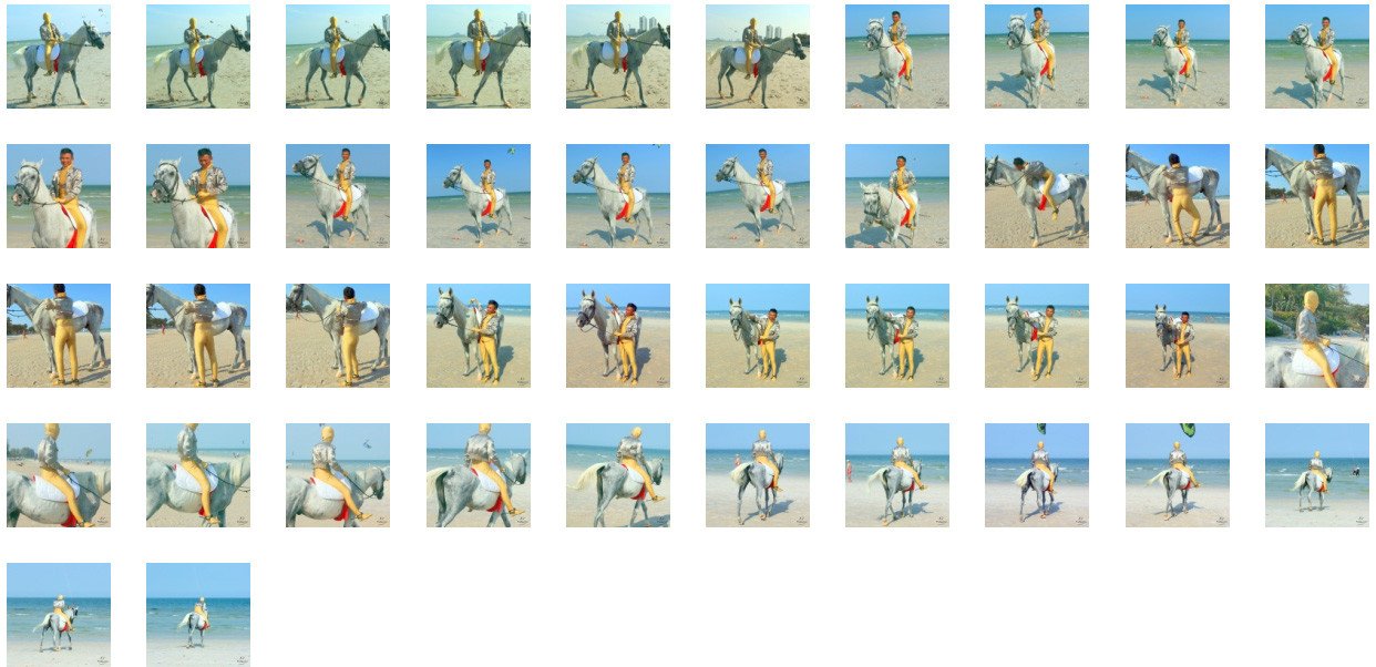 Golden Zentai in Short Jacket Riding with Pad on White Arabian, Part 5 - Riding.Vision