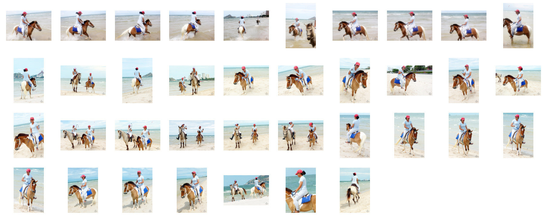 Nam in Jodhpurs Riding with Saddle on Brown-White Pony, Part 5 - Riding.Vision