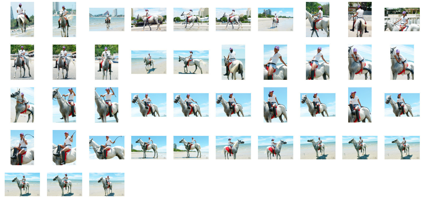 Titaporn in Hotpants and Ridingboots Riding Bareback on Arabian Horse, Part 6 - Riding.Vision