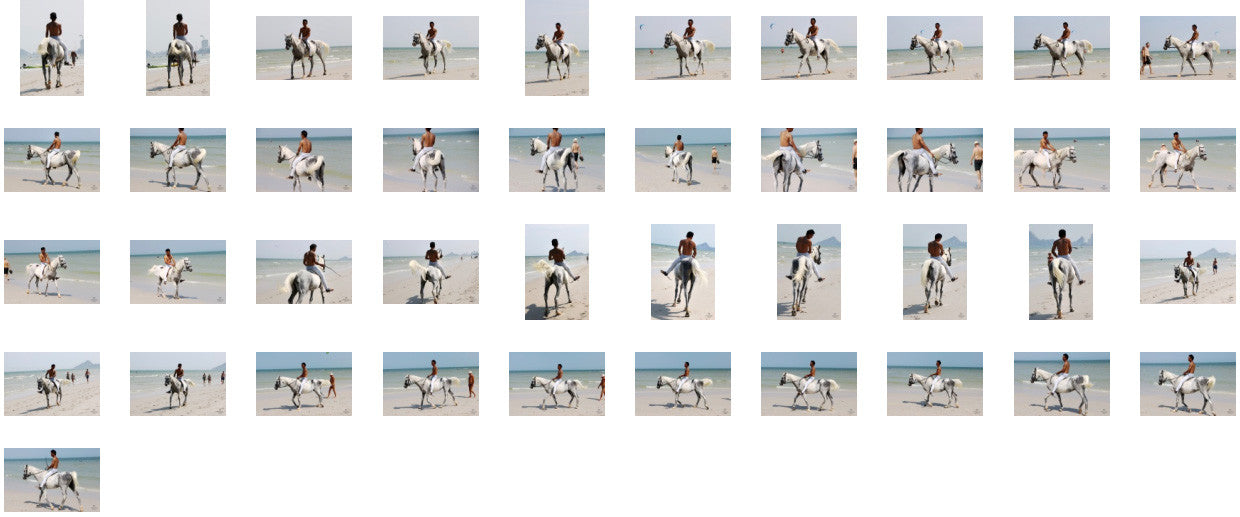Kai in Jodhpurs Riding Bareback on White Arabian, Part 7 - Riding.Vision
