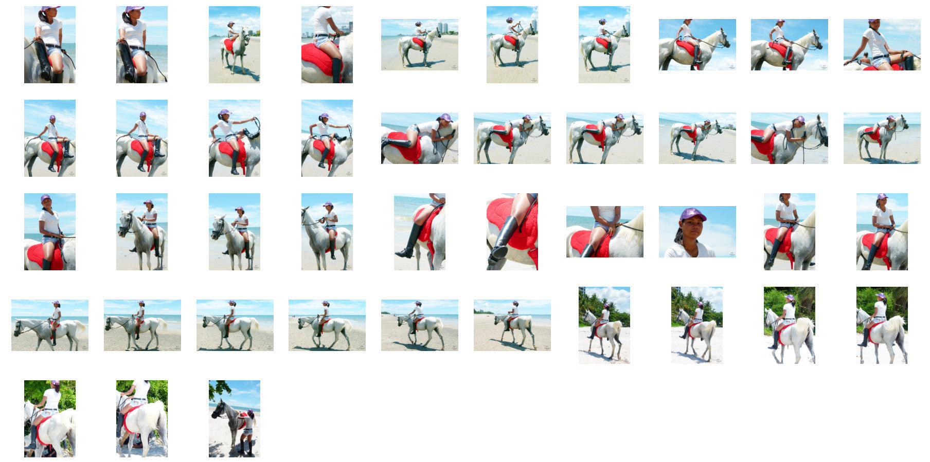 Titaporn in Hotpants and Ridingboots Riding Bareback on Arabian Horse, Part 7 - Riding.Vision