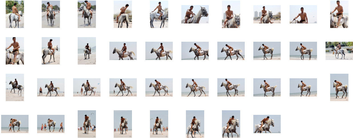Leon in Brown Sprinter Shorts Riding with Saddle on White Arabian, Part 2 - Riding.Vision