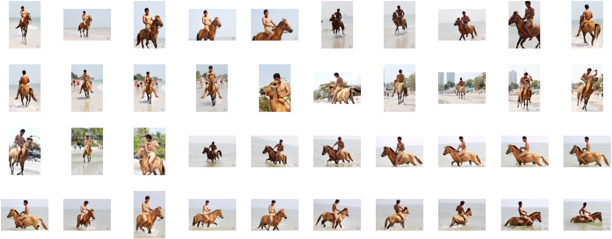 Leon in Golden Spandex Shorts Riding Bareback on Golden Pony, Part 2 - Riding.Vision