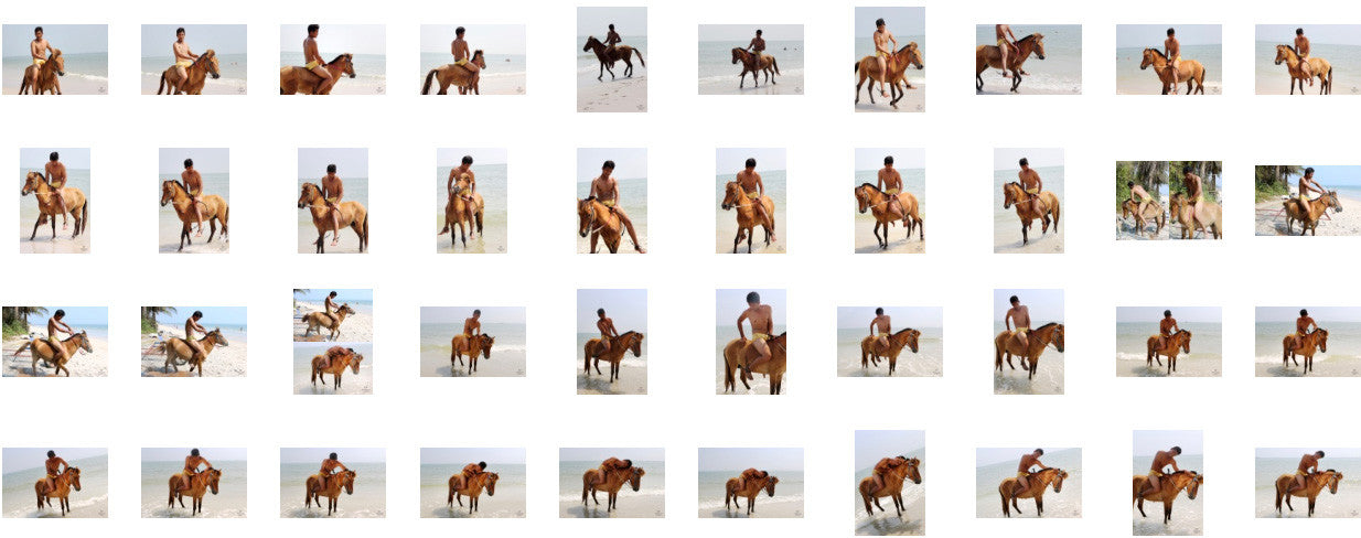Leon in Golden Spandex Shorts Riding Bareback on Golden Pony, Part 4 - Riding.Vision