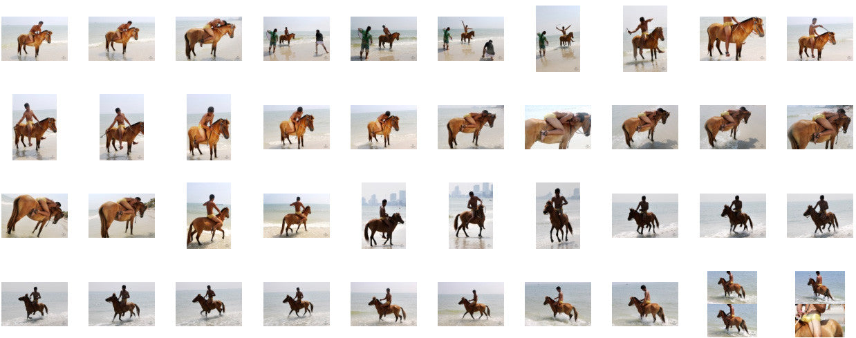 Leon in Golden Spandex Shorts Riding Bareback on Golden Pony, Part 5 - Riding.Vision