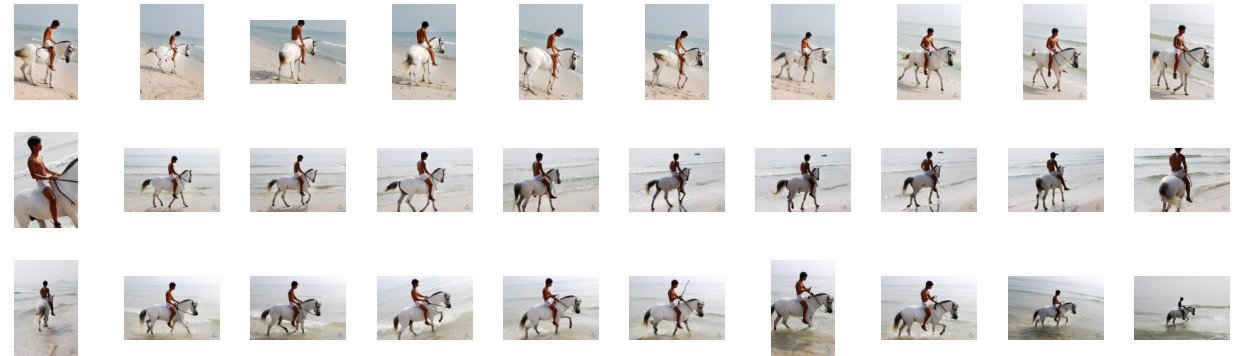 David in White Spandex Shorts Riding Bareback on White Pony, Part 7 - Riding.Vision