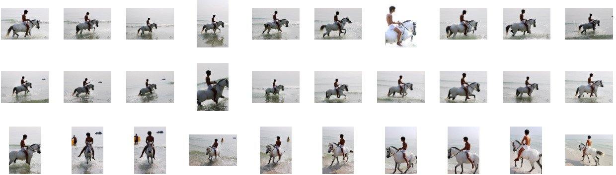 David in White Spandex Shorts Riding Bareback on White Pony, Part 8 - Riding.Vision