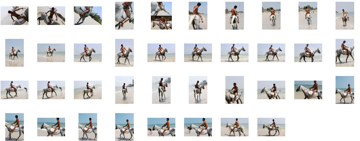 Leon in Brown Sprinter Shorts Riding with Saddle on White Arabian, Part 8 - Riding.Vision