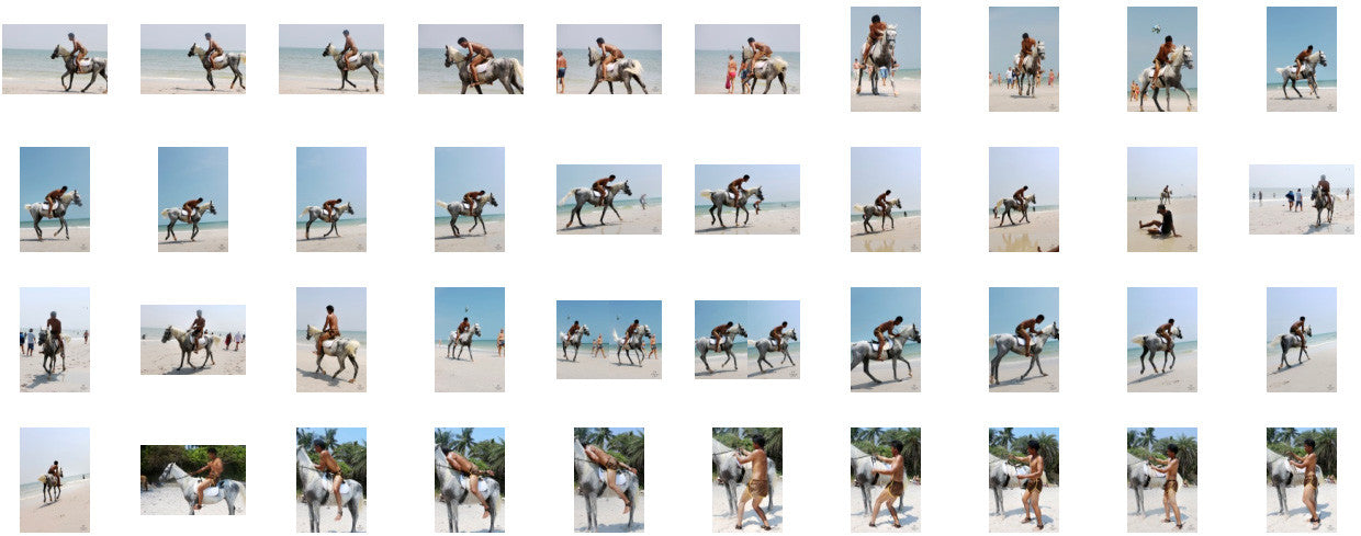 Leon in Brown Sprinter Shorts Riding with Saddle on White Arabian, Part 10 - Riding.Vision