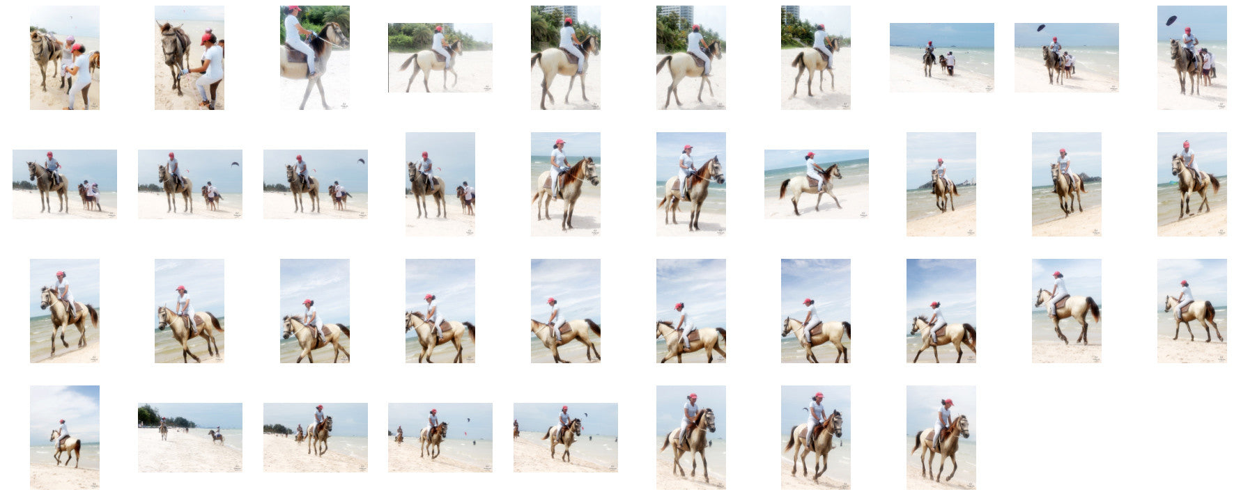 Nam in Jodhpurs Riding with Saddle on Buckskin Horse, Part 1 - Riding.Vision
