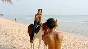 Boi in Jeans Riding Bareback on Horse, 12min - Riding.Vision