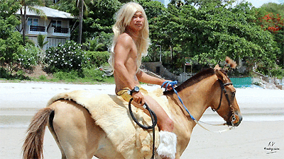David Blonde in Fur, MORE Riding on Golden Pony (Season 3, Part 3), 8min