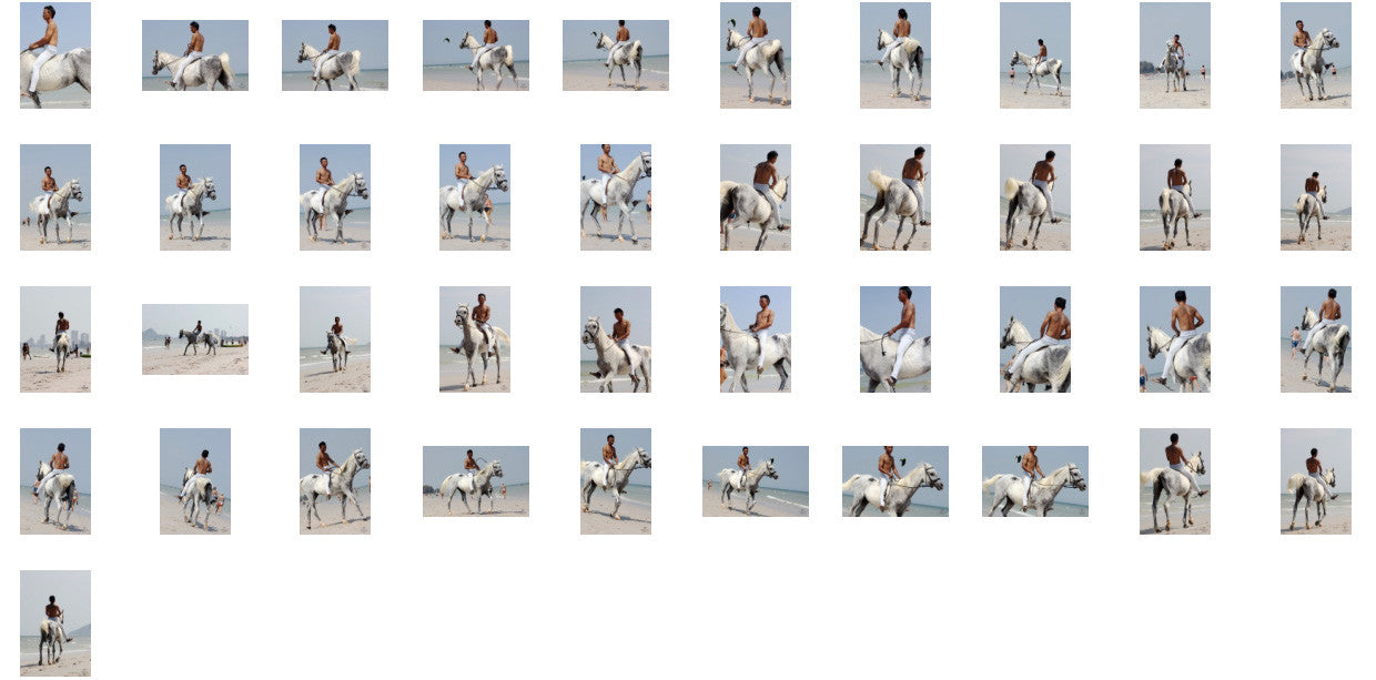 Kai in Jodhpurs Riding Bareback on White Arabian, Part 3 - Riding.Vision