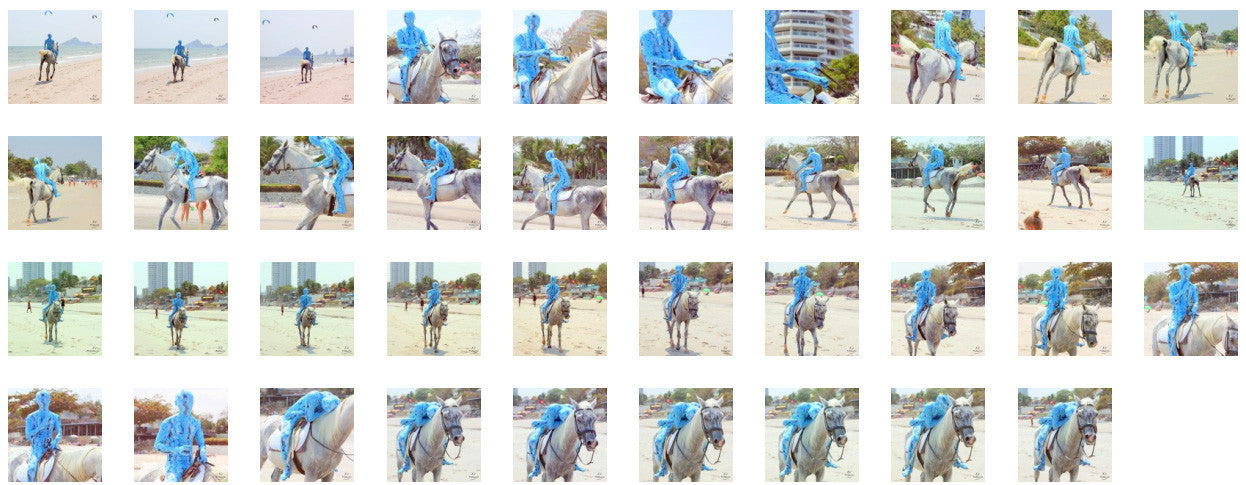 Reptile Zentai Riding with Saddle on White Arabian, Part 3 - Riding.Vision