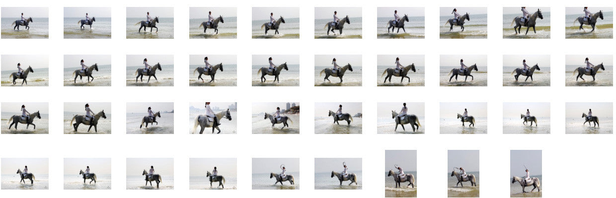KaZaa in Ridingboots Riding with Saddle on White Arabian, Part 4 - Riding.Vision