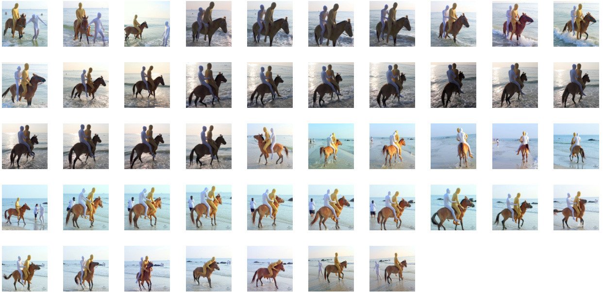 Golden and White Zentais Riding Double Bareback on Golden Pony, Part 4 - Riding.Vision