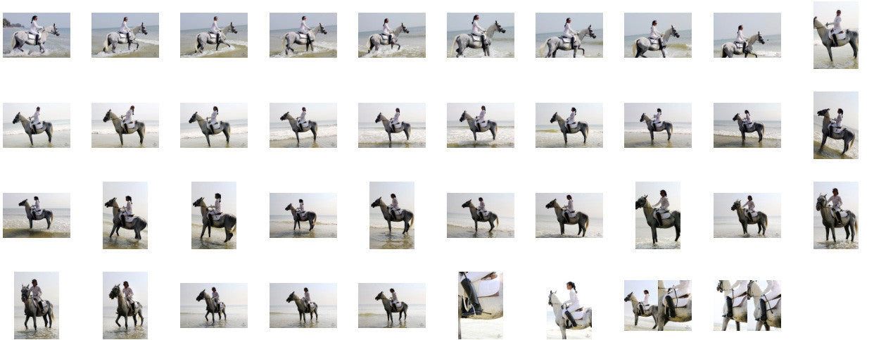 KaZaa in Ridingboots Riding with Saddle on White Arabian, Part 6 - Riding.Vision