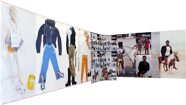 Riding Vision Flag (Pink Stripes) - Riding.Vision